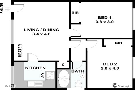 10/57 Caroline St, Clifton Hill, VIC 3068