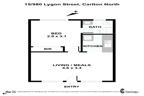 15/980 Lygon St, Carlton North, VIC 3054