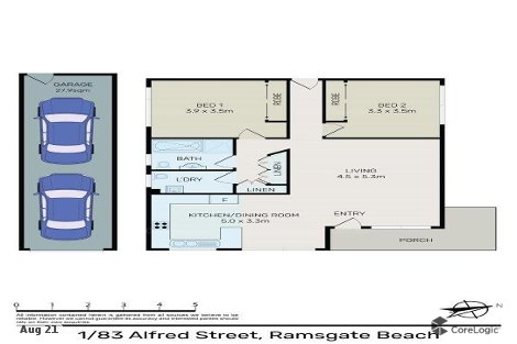 1/83-85 Alfred St, Ramsgate Beach, NSW 2217