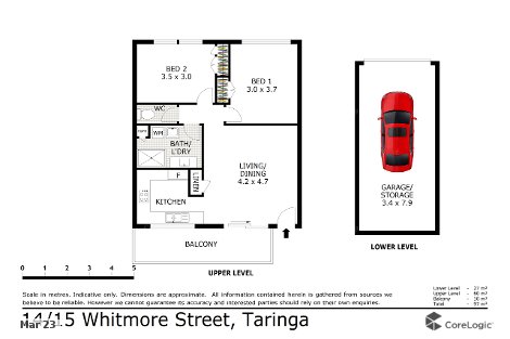 14/15 Whitmore St, Taringa, QLD 4068