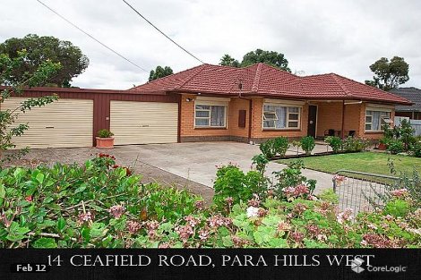 14 Ceafield Rd, Para Hills West, SA 5096