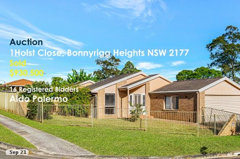 1 Holst Cl, Bonnyrigg Heights, NSW 2177