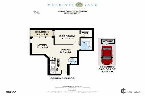 18/236 Pacific Hwy, Crows Nest, NSW 2065