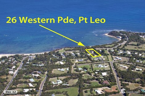 26 Western Pde, Point Leo, VIC 3916