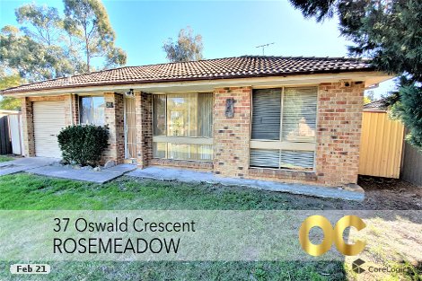 37 Oswald Cres, Rosemeadow, NSW 2560