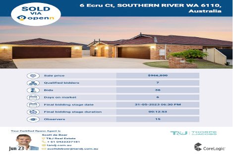 6 Ecru Ct, Southern River, WA 6110