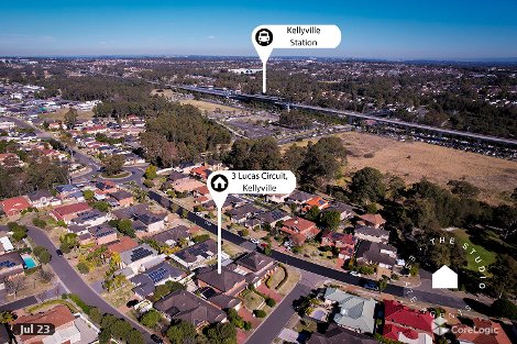 3 Lucas Cct, Kellyville, NSW 2155