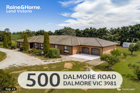 500 Dalmore Rd, Dalmore, VIC 3981